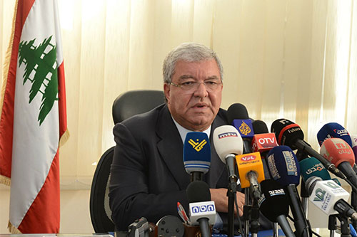El ministro libanés del Interior, Nouhad Machnouk Ministro libanés revela operación antiterrorista que frustró ataques